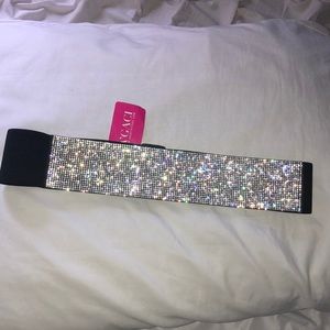 Rhinestone Lux Statement Stretch band